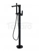 CERSANIT - Bateria wannowo-natryskowa wolnostojąca CREA czarna  S951-308